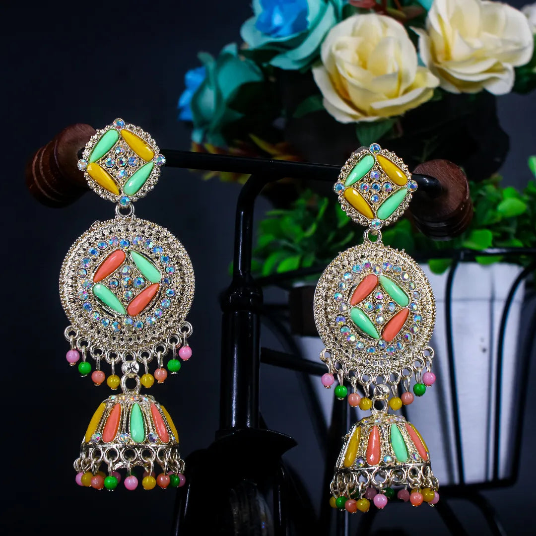 Gorgeous drop Dangle Jhumka Earrings